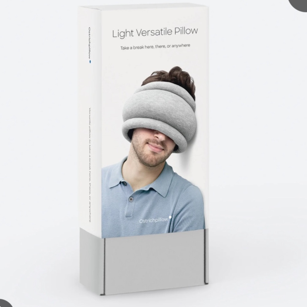 Ostrichpillow - Light Versatile Pillow (new in box)